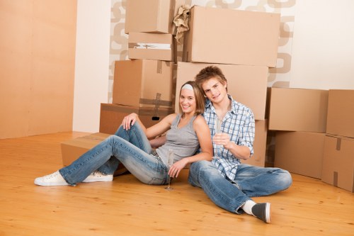 Secure storage units at Harrow Self Storage