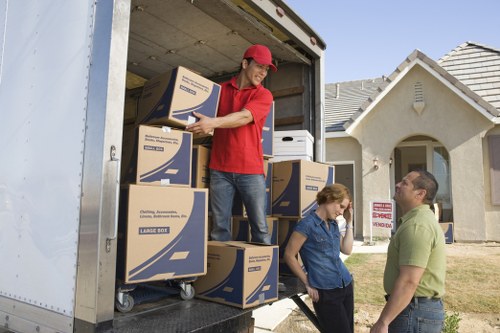 Professional moving team at Harrow Self Storage
